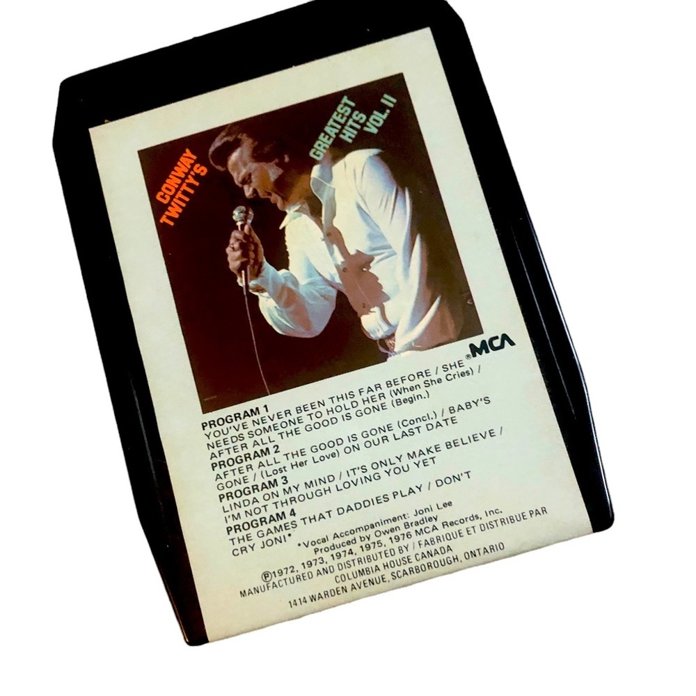 CONWAY Twitty 8 track disc